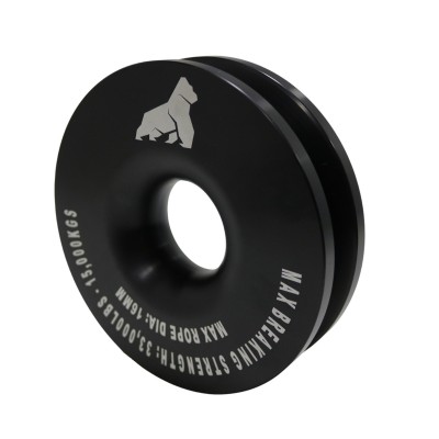 Polea 33.000 libras para piola sintética de aluminio Gorilla Force Polea 33.000 libras para piola sintética de aluminio Gorilla Force