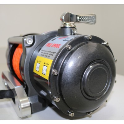 Winche G-Force 6.000 libras S Heavy Dutty Pro 12v control remoto manual e inalámbrico piola sintética