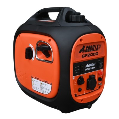 Generador Inverter Gasolina 2000w Gorilla Force Encendido Manual con Piola