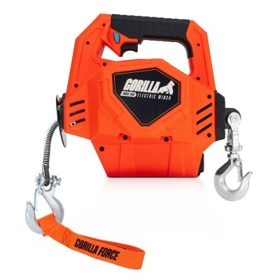 Gorilla Force 450 Winche cabrestante eléctrico portátil capacidad 450 kg o 1000 lb con piola sintética de 12mts. 2 baterias Gorilla Force 450 Winche cabrestante eléctrico portátil capacidad 450 kg o 1000 lb con piola sintética de 12mts. 2 baterias