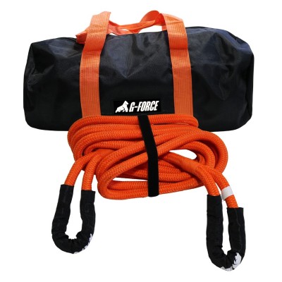 Cuerda de recuperación cinética 14 toneladas 9 metros 35% elasticidad  Off Road G-FORCE profesional