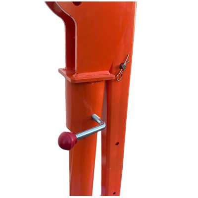 Grúa Giratoria 1000KG G-Force  Winche portátil con batería litio (piola acero)