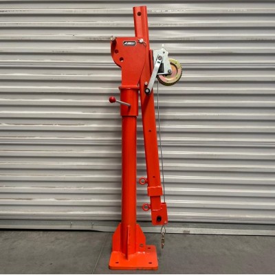 Grúa Giratoria Pluma 500KG G-Force Malacate manual  (piola acero)