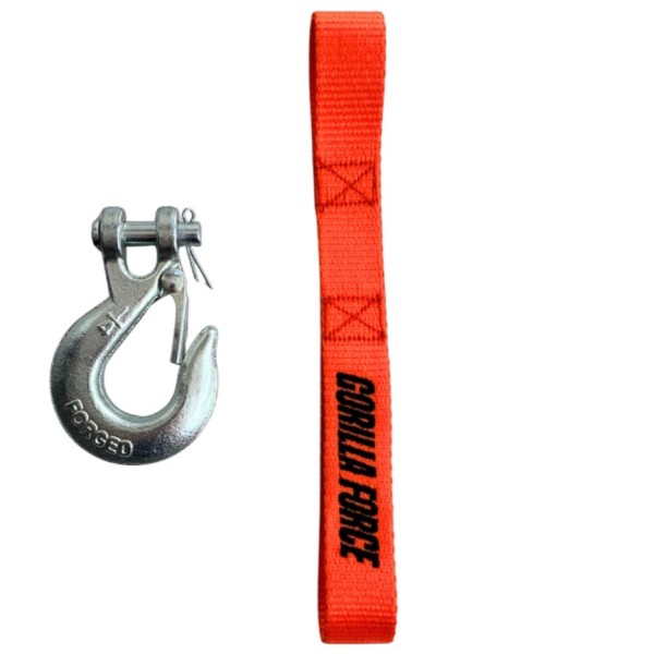 Repuesto Gancho 1/4 Metálico para winches Force 400 450 680