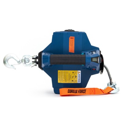 Kit Full Maletin Gorilla Force 400 Winche portátil con 2 baterías litio (piola sintética 12mts)