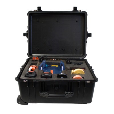 Kit Full Maletin Gorilla Force 400 Winche portátil con 2 baterías litio (piola sintética 12mts)