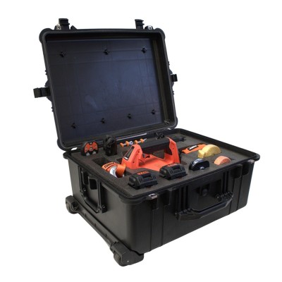 Kit Full Maletin Gorilla Force 450 Winche portátil con 2 baterías litio (piola sintética 12mts)