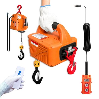 Toyo-Intl Japan Tecle Portátil 500 kg control remoto inalámbrico 1500w 220v y accesorios