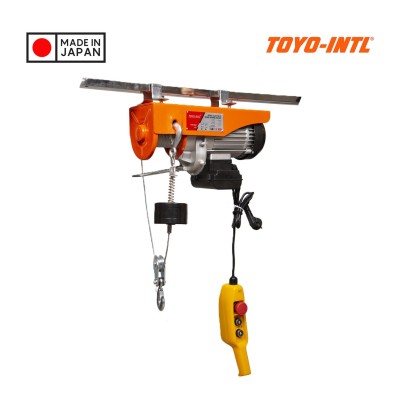 Toyo-Intl Japan Tecle Portátil 1200 kg  Izaje control remoto manual 1900w 220v certificado