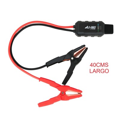 Partidor Arrancador de Baterías 1250A 12V con Linterna y Power Bank G-FORCE