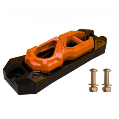 Pasa Piola Magnético con Gancho Metálico Naranjo CNC 45.000 lbs piola sintética G-FORCE  SAM HOOK & HAWSE FAIRLEAD