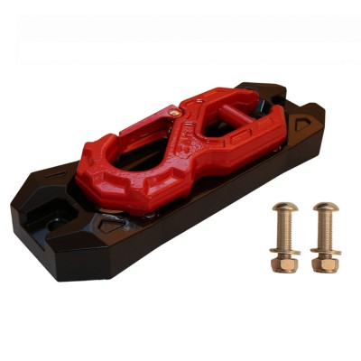 Pasa Piola Magnético con Gancho Metálico Rojo CNC 45.000 lbs piola sintética G-FORCE  SAM HOOK & HAWSE FAIRLEAD
