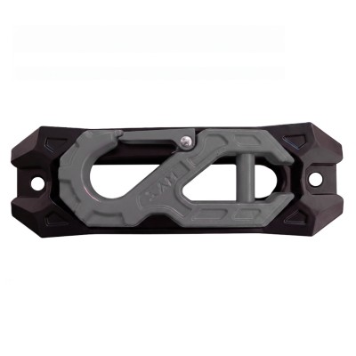 Pasa Piola Magnético con Gancho Metálico Gris CNC 45.000 lbs piola sintética G-FORCE  SAM HOOK & HAWSE FAIRLEAD