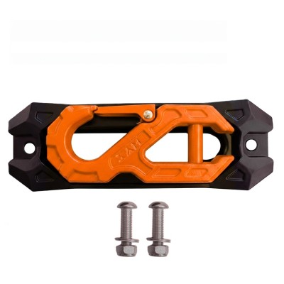 Pasa Piola Magnético con Gancho Metálico Naranjo CNC 45.000 lbs piola sintética G-FORCE  SAM HOOK & HAWSE FAIRLEAD