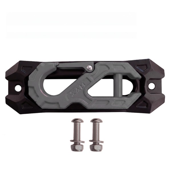 Pasa Piola Magnético con Gancho Metálico Gris CNC 45.000 lbs piola sintética G-FORCE