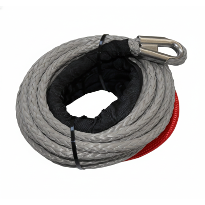 Repuesto Piola Sintética de 10mm x 24m Gris para winches de 12.000 libras Gorilla Force