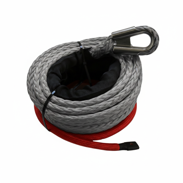 Repuesto Piola Sintética de 11mm x 24m Gris para winches de 13.000 libras Gorilla Force