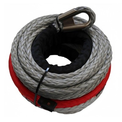 Repuesto Piola Sintética de 14mm x 24m  Gris para winches de 18.000 libras Gorilla Force