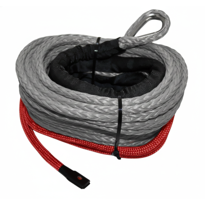 Repuesto Piola Sintética de 8mm x 22m Gris para winches de 6.500 libras Gorilla Force