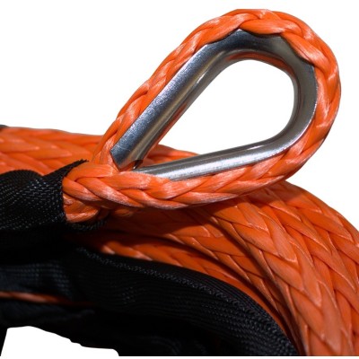 Repuesto Piola Sintética de 6.5mm x 15m Naranja para winches de 6.000 libras Gorilla Force