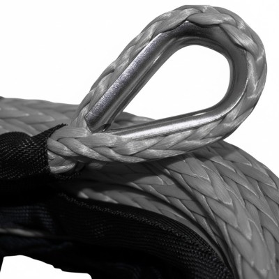 Repuesto Piola Sintética de 6.5mm x 15m Gris para winches de 6.000 libras Gorilla Force