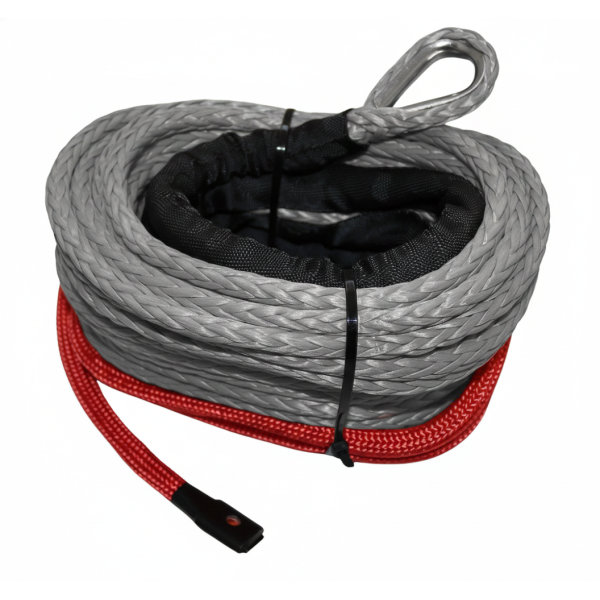 Repuesto Piola Sintética de 6.5mm x 15m Gris para winches de 6.000 libras Gorilla Force