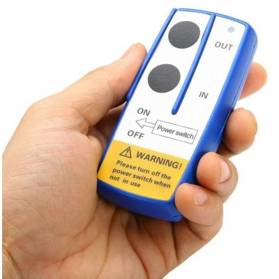 Repuesto transmisor y receptor con control remoto inalámbrico para winches 12V