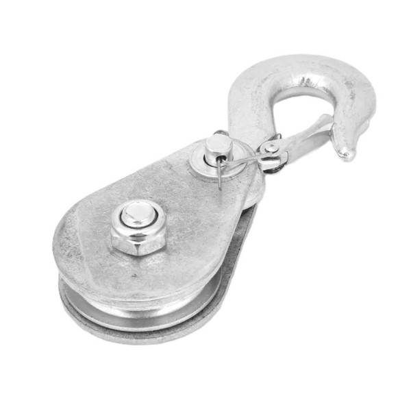 Gancho 1/4 Polea elevación 500 kilos