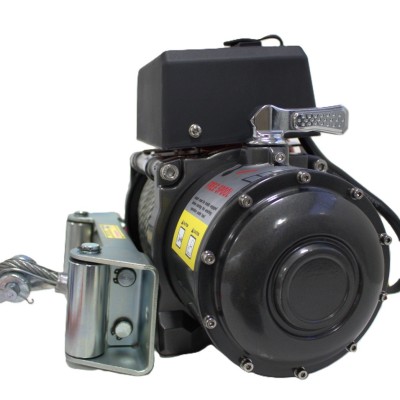 Winche G-Force 6.500 libras Heavy Dutty Pro 12v control remoto manual e inalámbrico piola acero