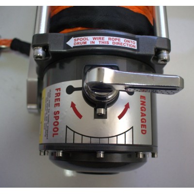 Winche G-Force 6.500 libras S Heavy Dutty Pro 12v control remoto manual e inalámbrico piola sintética