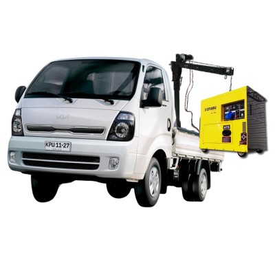 Grúa Giratoria Pluma 500KG 12V G-Force (piola acero)