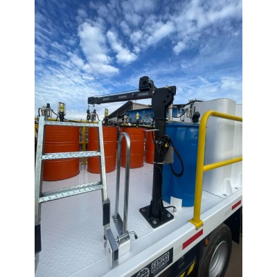 Grúa Giratoria Pluma 500KG 12V G-Force (piola acero)