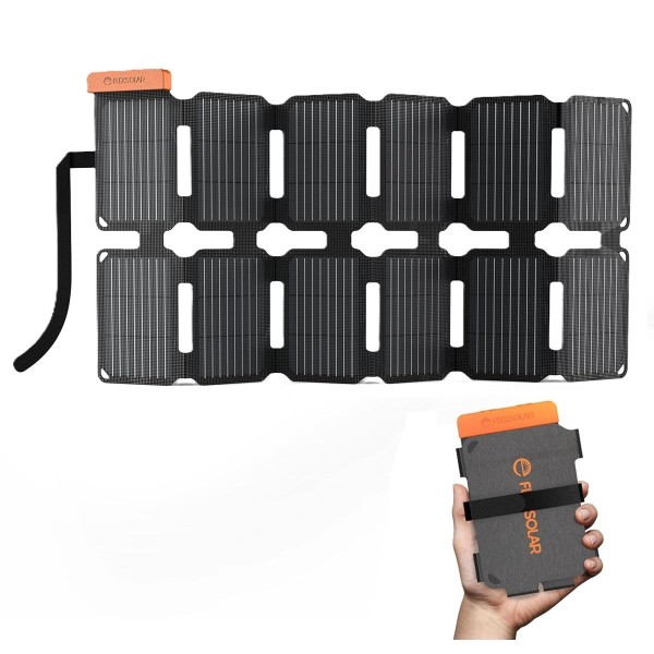 FlexSolar MINI Panel Solar Cargador Plegable de 36W USB-A USB-C Portátil de Emergencia Monocristalino Impermeable