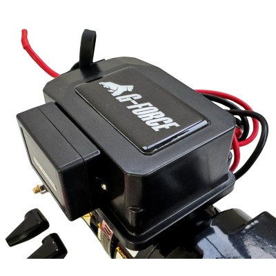 Winche Gorilla Force 3.500 libras 12v piola acero control remoto manual e inalámbrico