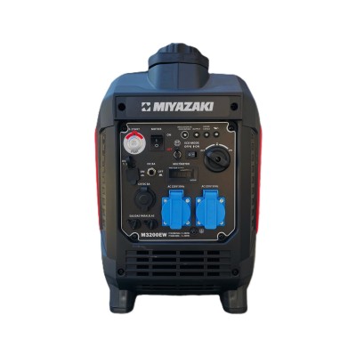 Generador Inverter Gasolina 3200w Miyazaki Encendido Eléctrico , Manual y Control Remoto