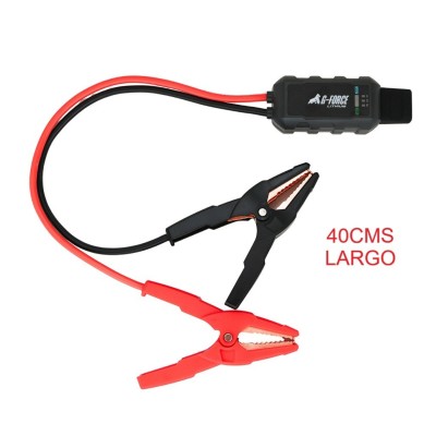 Partidor Arrancador de Baterías 2000A 12V con Linterna y Power Bank G-FORCE