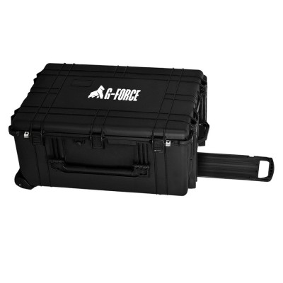 Maleta de Seguridad Anti Golpes IP55 con ruedas y manillas para modelos G-Force 400 y 450 rotomoldeada