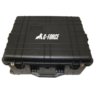 Maleta Seguridad Rotomoldeada 66lts IP55 ruedas y manillas con relleno G-FORCE