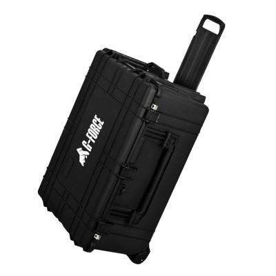 Maleta Seguridad Rotomoldeada 66lts IP55 ruedas y manillas con relleno G-FORCE