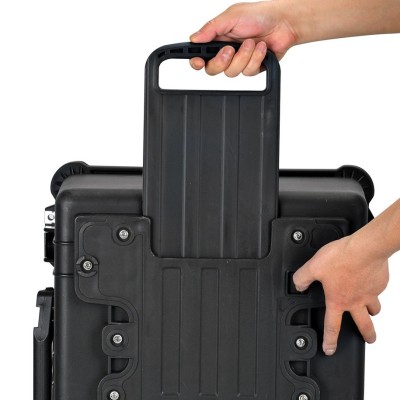 Maleta de Seguridad Anti Golpes IP55 con ruedas y manillas para modelos G-Force 400 y 450 rotomoldeada