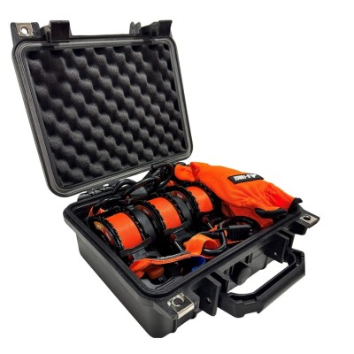 Pack Premium 3 Eslingas Retráctil Amarre G-Force 4.5 mts Incluye Caja y Guantes Capacidad Máxima 800 kilos