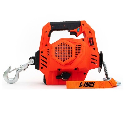 G-Force 500 Winche portátil con batería litio desbloqueo (piola sintética 12mts)