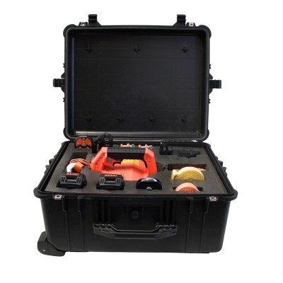 Kit Full Maletin Gorilla Force 500 Winche portátil con 2 baterías litio (piola sintética 12mts)