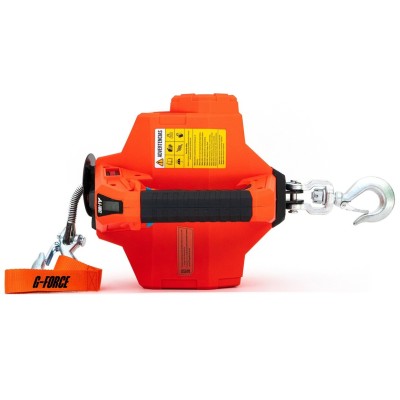 Kit Full Maletin Gorilla Force 500 Winche portátil con 2 baterías litio (piola sintética 12mts)