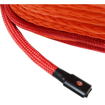 Repuesto Piola Sintética de 10mm x 24m Naranja para winches de 12.000 libras Gorilla Force