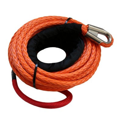 Repuesto Piola Sintética de 10mm x 24m Naranja para winches de 12.000 libras Gorilla Force