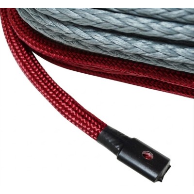 Repuesto Piola Sintética de 10mm x 24m Gris para winches de 12.000 libras Gorilla Force