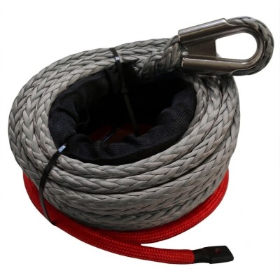 Repuesto Piola Sintética de 10mm x 24m Gris para winches de 12.000 libras Gorilla Force