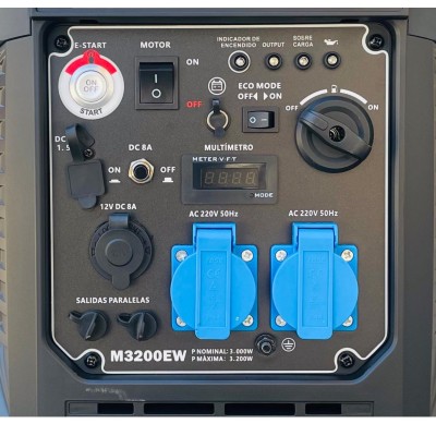 Generador Inverter Gasolina 3200w Otaru Encendido Eléctrico , Manual y Control Remoto
