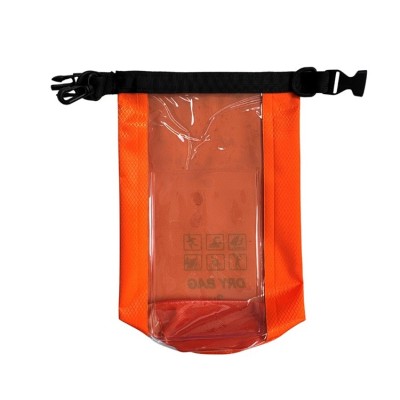 Mochila Outdoor G-FORCE 35 litros 100% Impermeable Naranja + bolso 2 litros para celulares